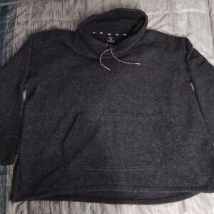 Nike Charcoal Gray Pullover Sweatshirt With Slit Size: Medium